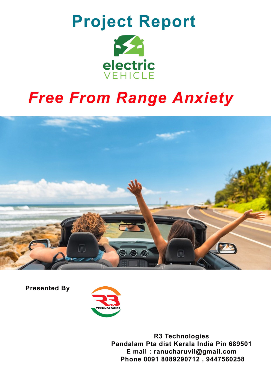 Cover page of the R3 Technologies EV Self-Charging project report